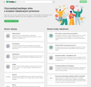 Aplikacja webowa serwis internetowy Kodygo.pl